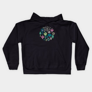 Wild Folk Floral Kids Hoodie